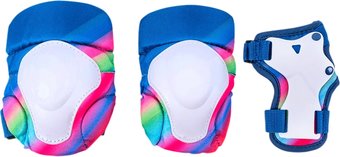 Комплект защиты Tech Team Safe Fit Kids 1.0 NN011963 (L, синий)