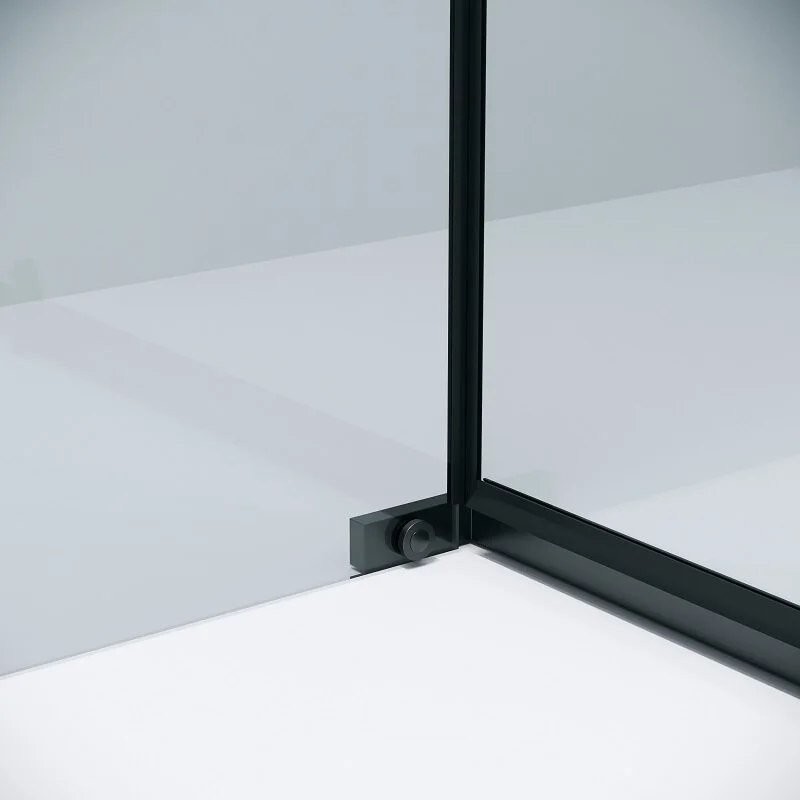 Душевой уголок Grossman Pragma 100x90x195 120.K33.03.1090.21.00 (черный матовый/стекло прозрачное)