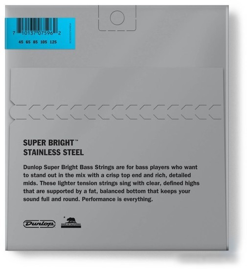 Струны для гитары Dunlop Manufacturing DBSBS45125