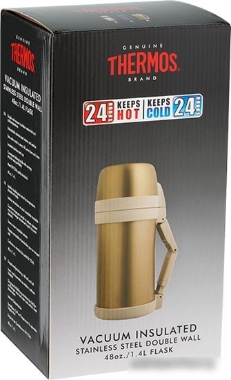 Термос для еды Thermos FDH-1405-SBK 1.4л (серебристый)