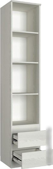 Книжный шкаф Евва Турин ТР-4T2S-01/YA-S (ясень снежный)