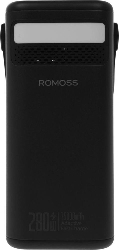 Внешний аккумулятор Romoss PMT75 75000mAh (черный)