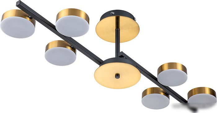 Люстра средней высоты Escada Alcor 10266/6 LED*95W Black/Brass
