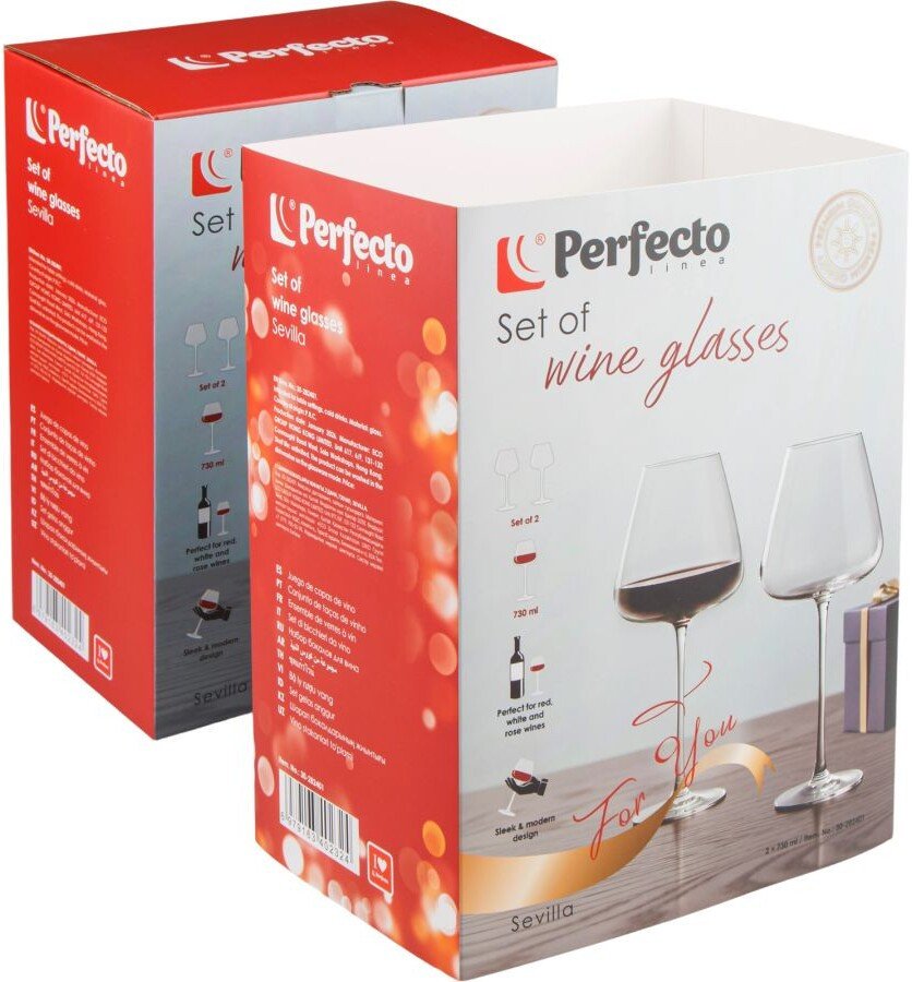 Набор бокалов для вина Perfecto Linea Sevilla 30-282401