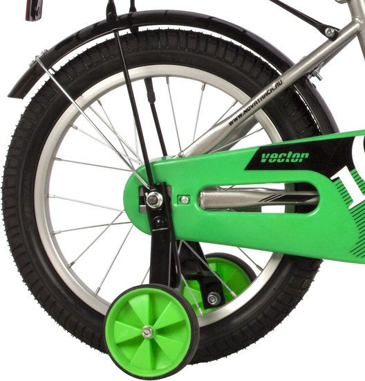 Детский велосипед Novatrack Vector 16 2022 163VECTOR.SL22 (серебристый)