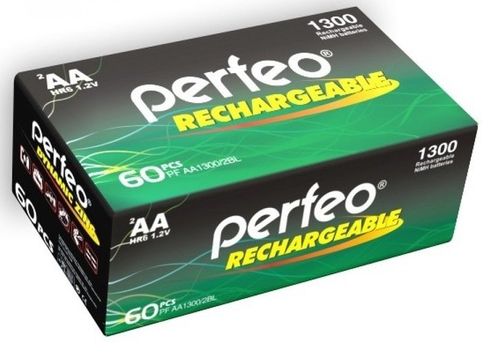 Аккумуляторы Perfeo AA1300mAh/2BL 2шт
