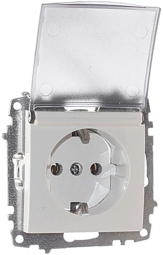 Розетка Elbi Zena-Vega 609-015600-218 (белый)
