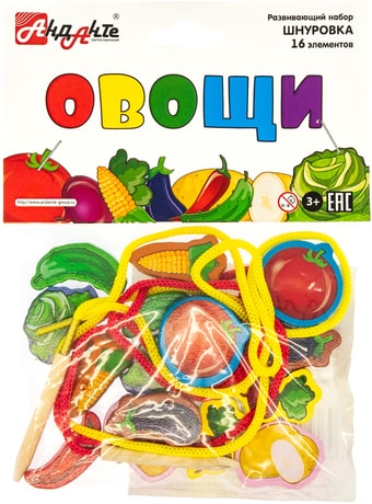 Шнуровка Анданте Овощи RDI-D005a