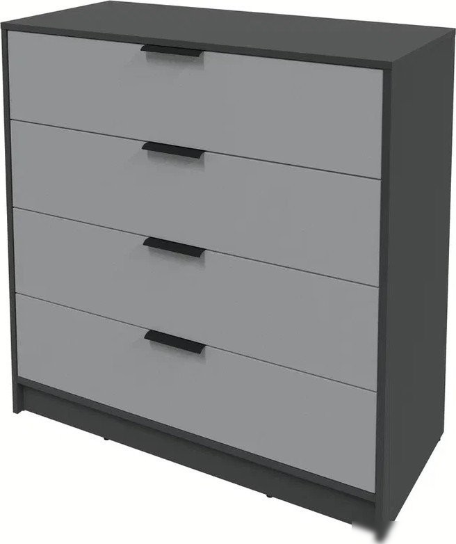 Комод Интерлиния Концепт КТ-К100 (серебро/антрацит)