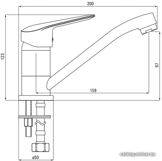 Смеситель Deante Boro BMO 026M