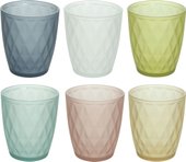 Набор стаканов для воды и напитков Tognana Glass Jenny N3585F4M227 (6 шт)