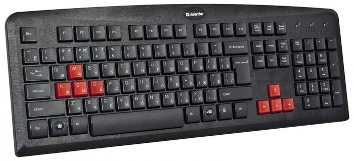 Клавиатура Defender Warhead GK-1100