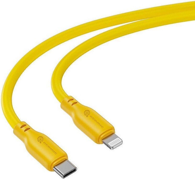 Кабель Atomic 30.381 USB Type-C - Lightning (1.5 м, желтый)