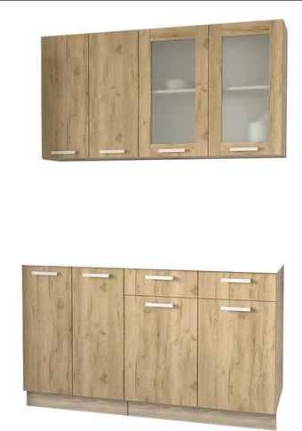Интерлиния Мила 14-60 без столешницы (дуб золотой)