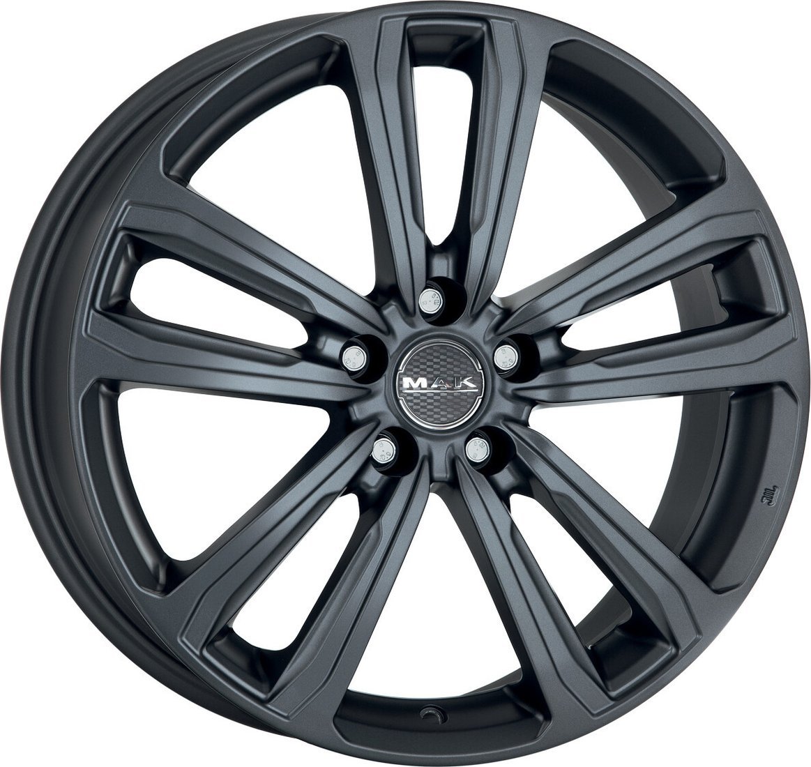 Литые диски MAK Magma 18x8" 5x114.3мм DIA 76мм ET 40мм Matt Titan