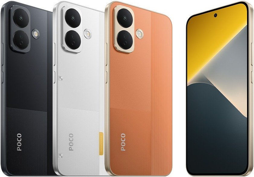 Телефон POCO X8 8GB/256GB международная версия (белый)