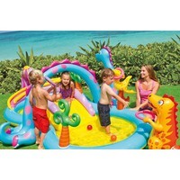 Надувной бассейн Intex игровой центр Dinoland (57135)