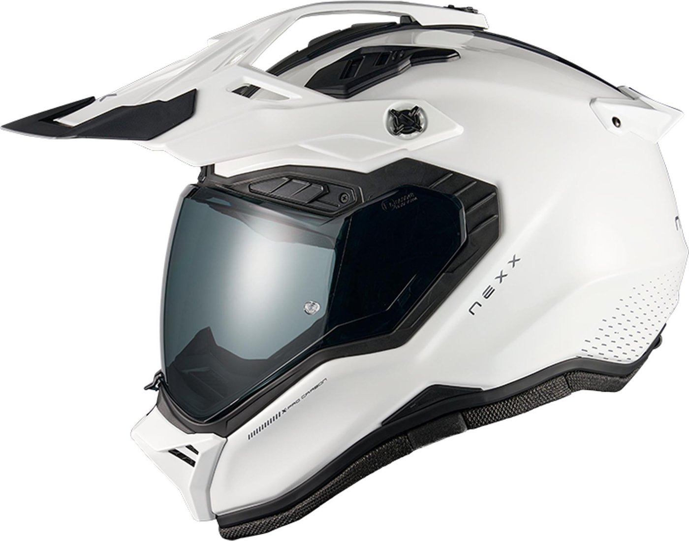 Мотошлем Nexx Helmets X.Rally Pro Carbon (XL, белый)