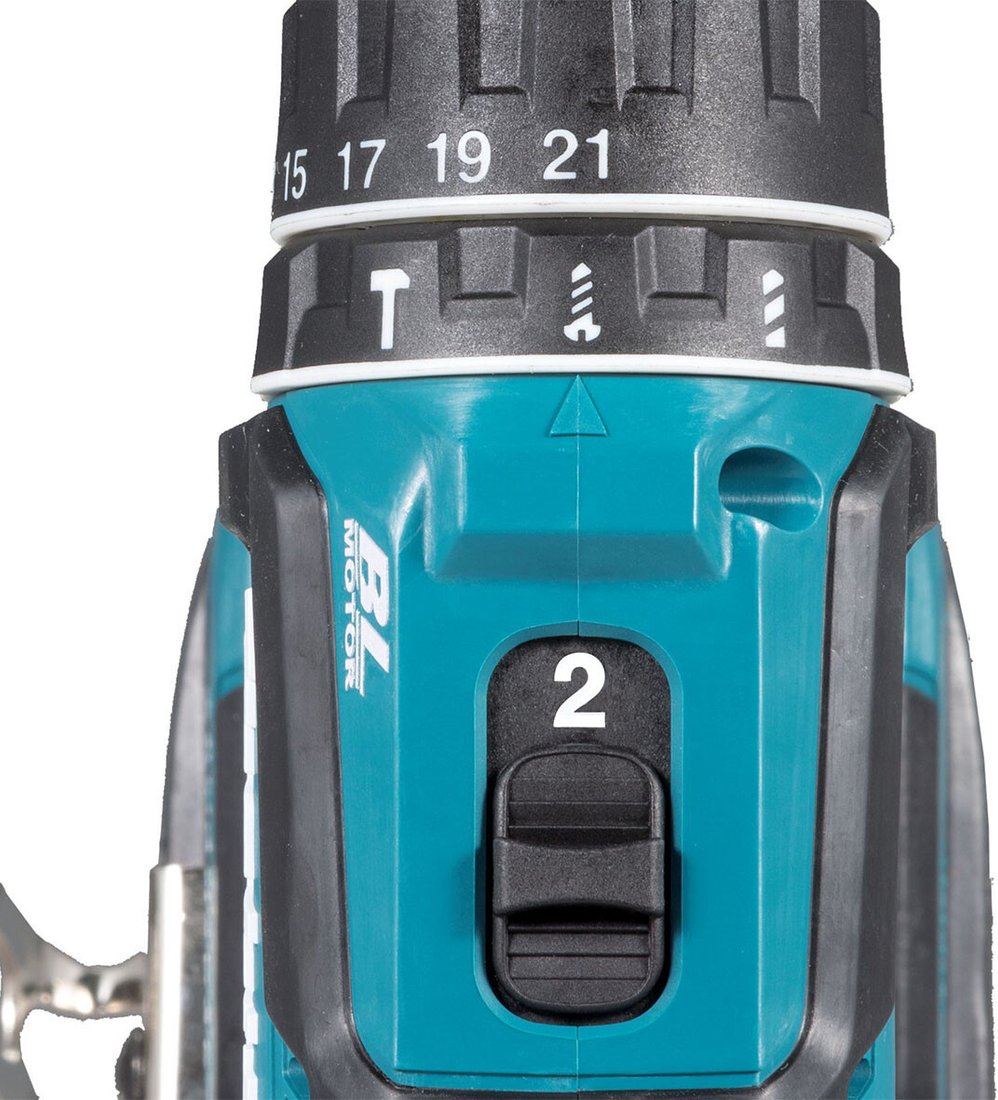 Ударная дрель-шуруповерт Makita DHP485SFE (с 2-мя АКБ, кейс)