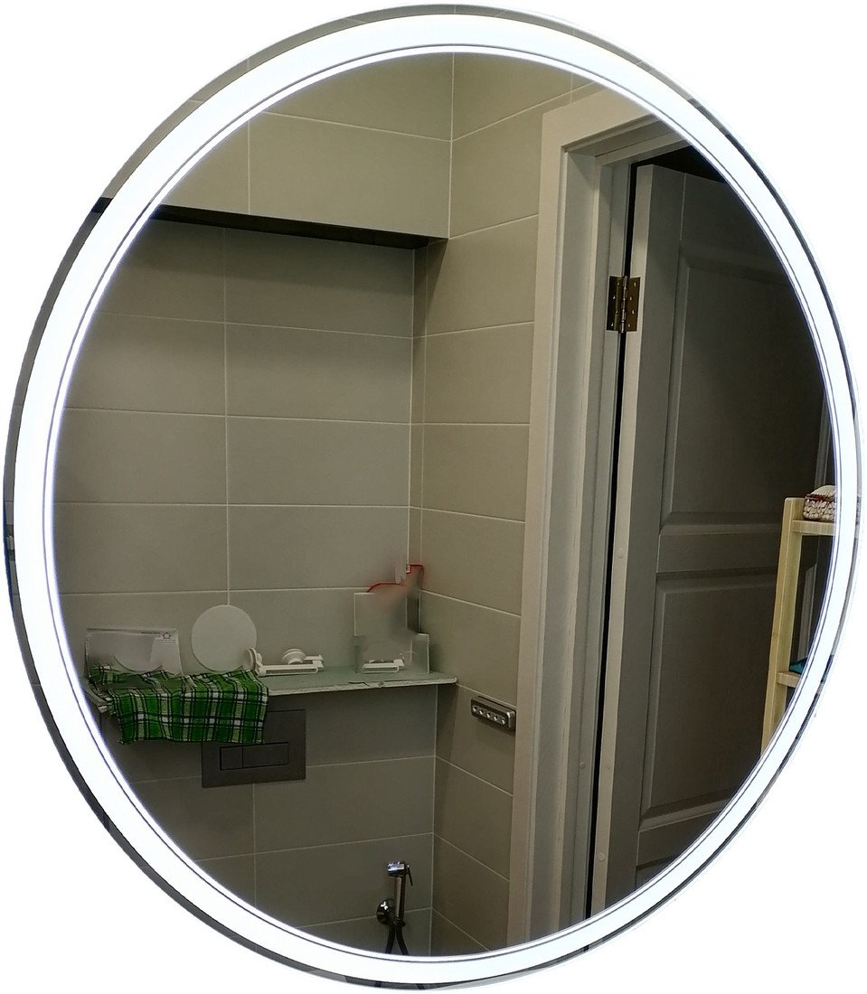 Пекам Зеркало Ring2 100x100 ring2-100x100B (с подсветкой и бесконтактным сенсором)