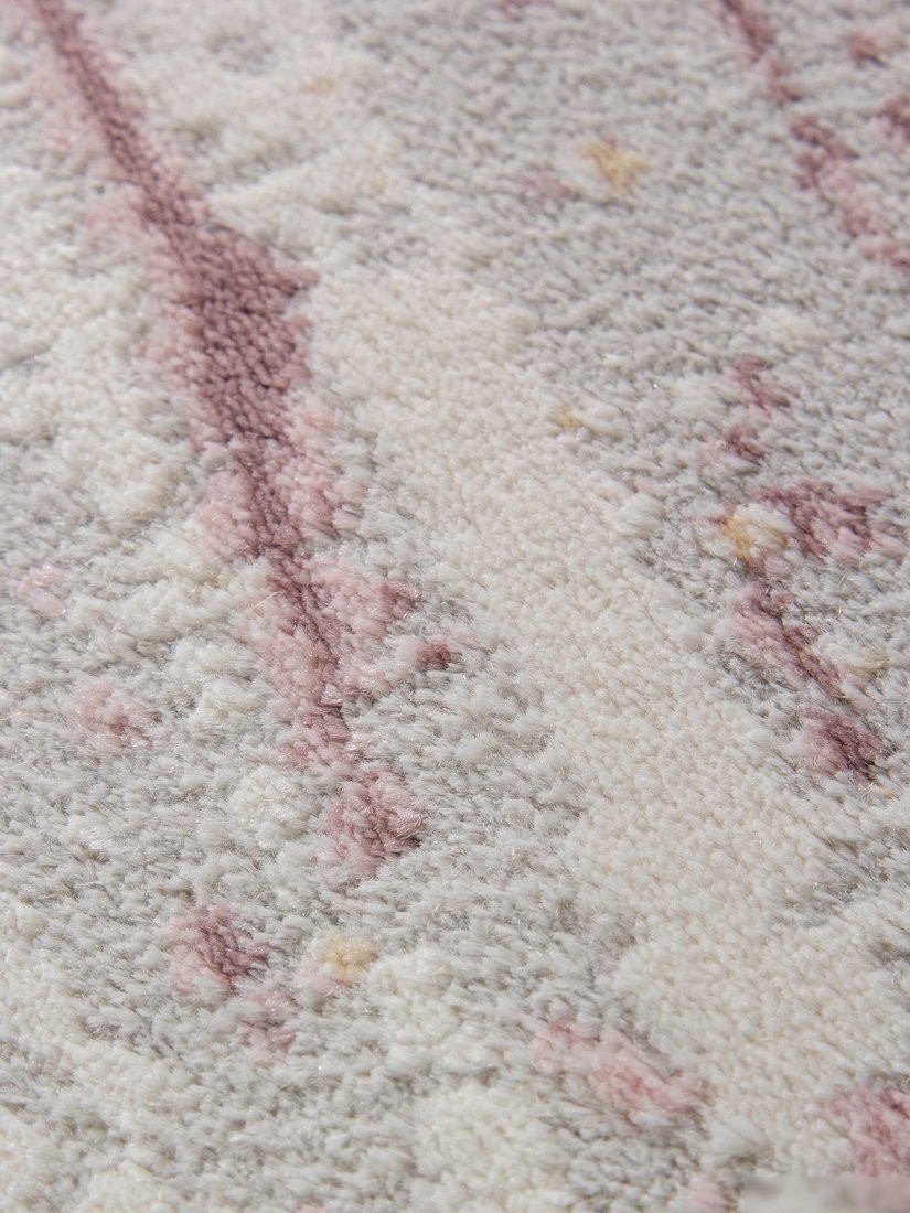 Ковер для жилой комнаты Merinos Zumma F026-STAN-PINK (1.6x2.3)