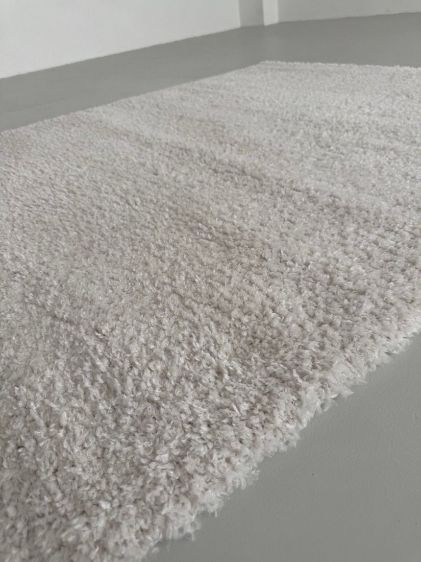 Ковер для жилой комнаты LAXMI Fluffy 01 прямоугольник (1.5x2, White)
