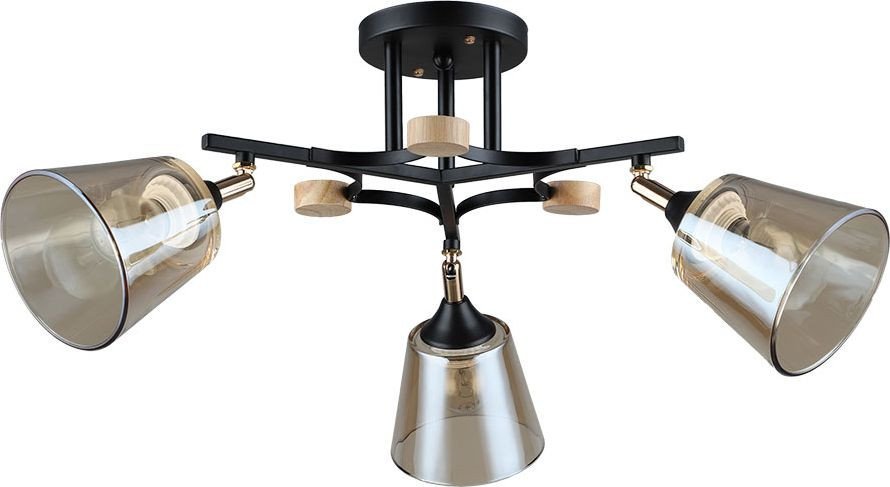 Подвесная люстра Arte Lamp Glassy A5078PL-3BK