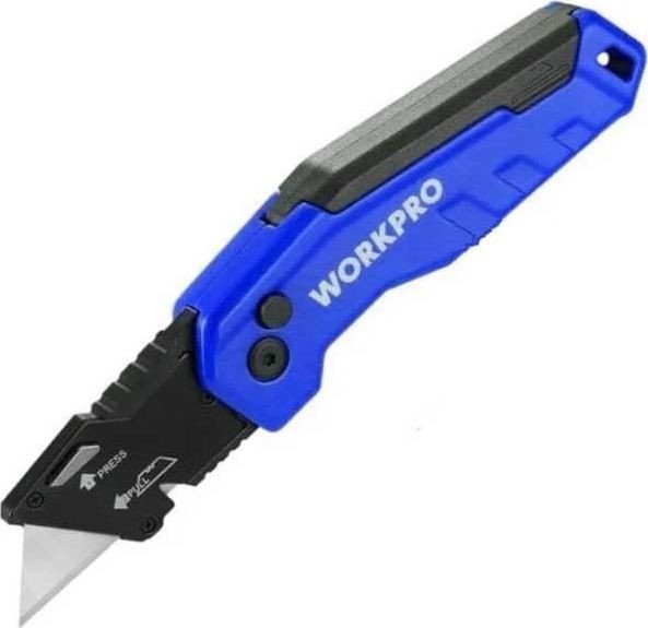 Нож строительный Workpro WP211025