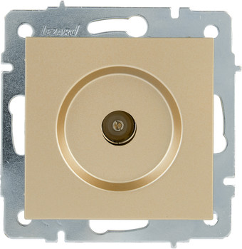 Розетка телевизионная Lezard Vesna 742-3688-129