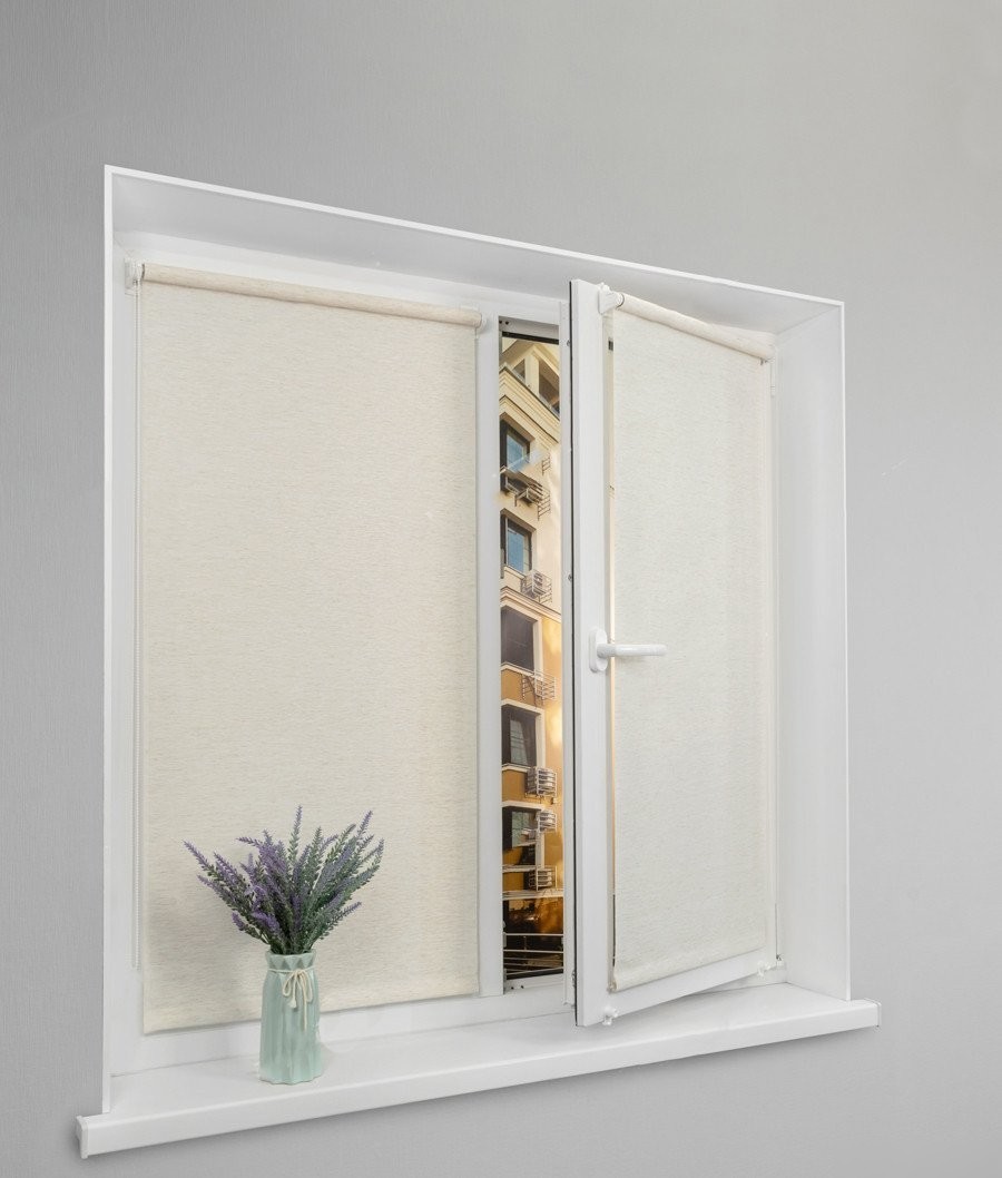 Рулонные шторы Lm Decor LM 46-02 180х185 (бежевый)