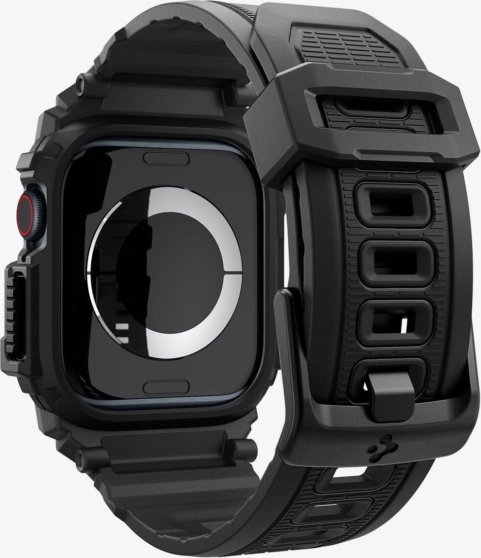 Ремешок Spigen Rugged Armor Pro для Apple Watch 10 42 мм ACS08591 (черный)