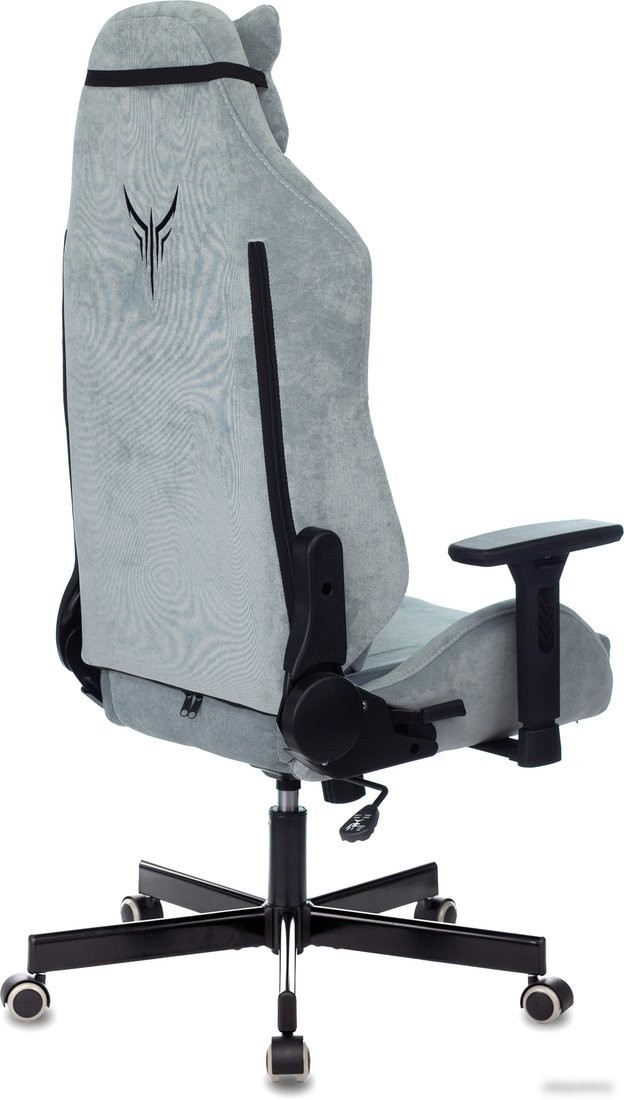 Игровое (геймерское) кресло Knight N1 Fabric Light-28 (серо-голубой)