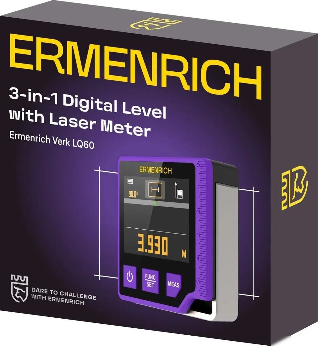 Уровень электронный Ermenrich Verk LQ60 86260