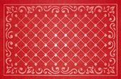 Придверный коврик Kovroff Ромбы 60x90 П/10/03/05 (красный)