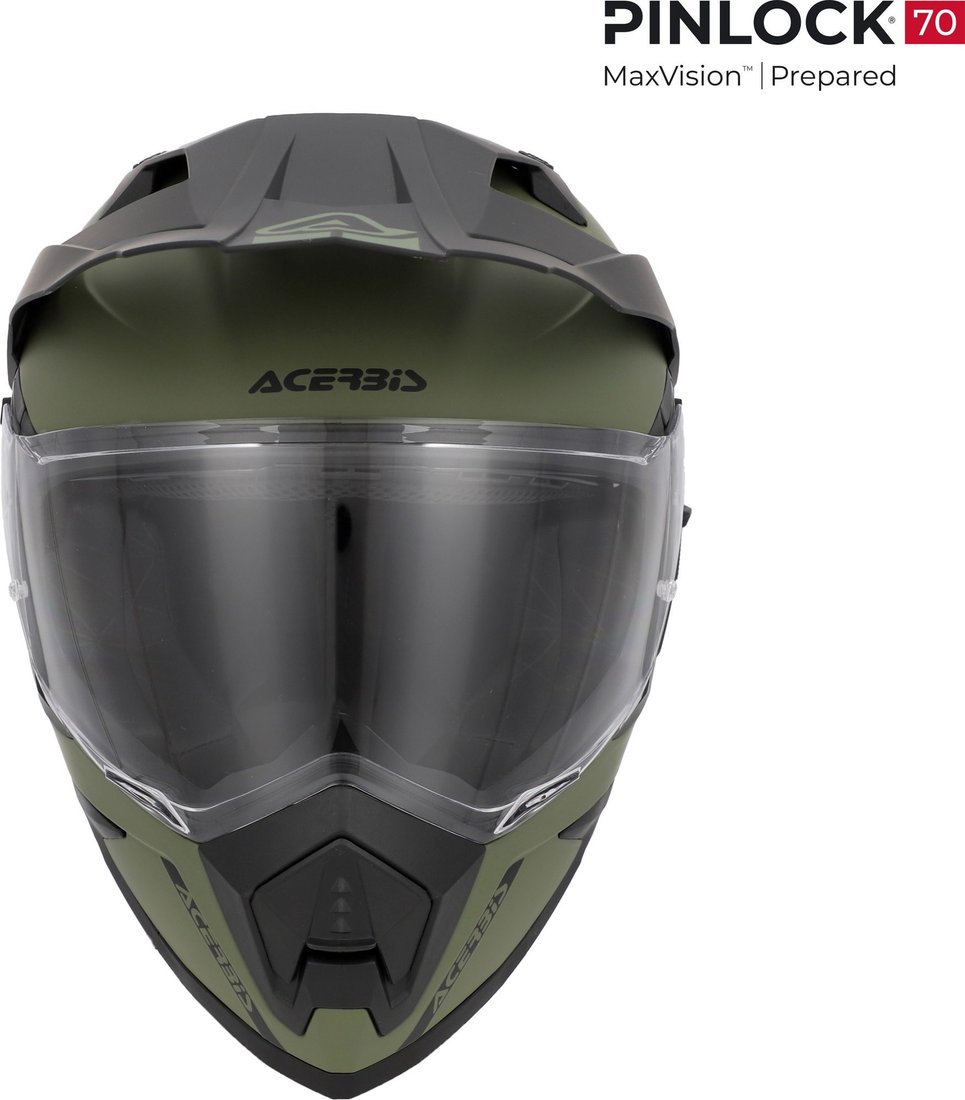 Мотошлем Acerbis Assault 0026643.582.068 (XL, армейский зеленый)