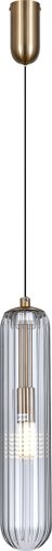 Подвесная люстра Escada 160001/1P G9x5W Brass ES0000010