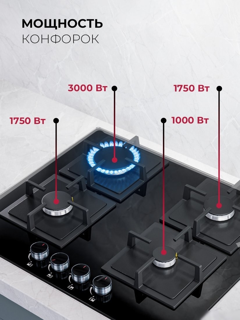 Варочная панель LEX GVG 644 BBL