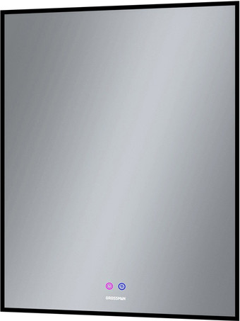 Grossman Зеркало Pragma-норма Black LED 1870802 (с сенсорным выключателем и подогревом)