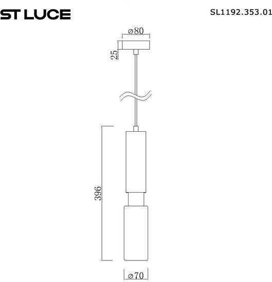 Подвесная люстра ST Luce SL1192.353.01