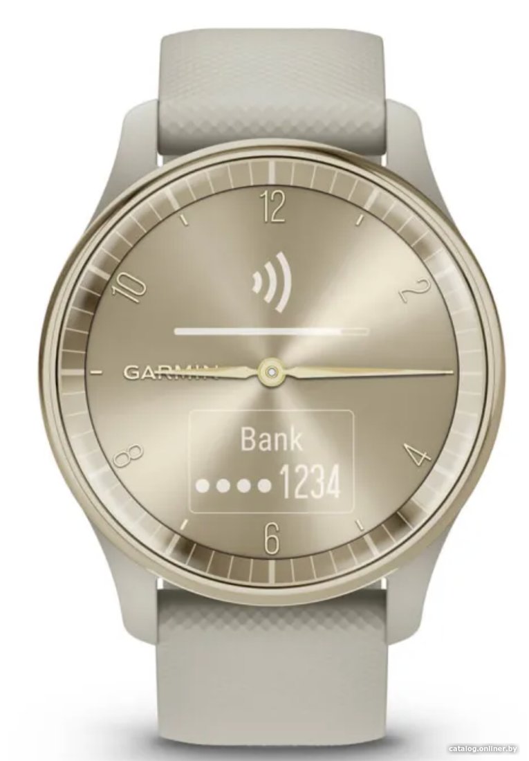 Гибридные умные часы Garmin Vivomove Trend (французский серый)