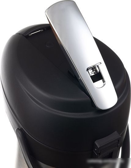 Помповый термос Stinger HP-3000H-2 3л (серебристый/черный)