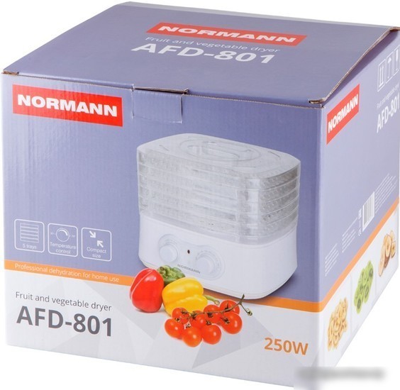 Сушилка для овощей и фруктов Normann AFD-801
