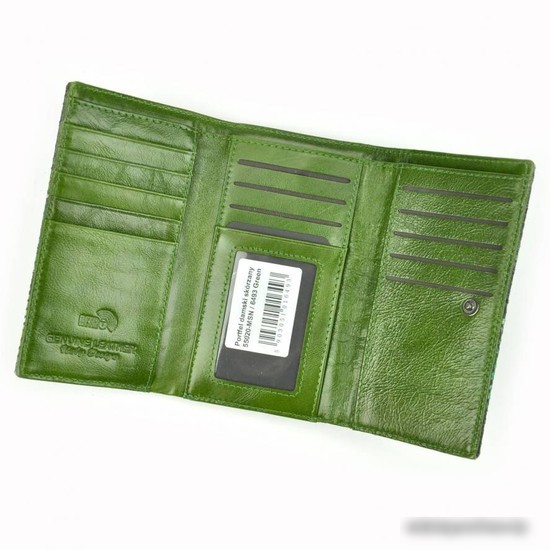 Кошелек Cedar Lorenti 55020-MSN-RFID (зеленый)