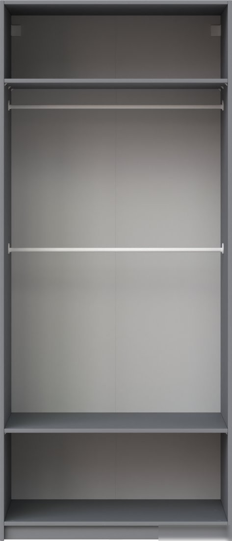 Шкаф-гармошка Mio Tesoro Макс 100x58x233 2.06.07.250.4 (серый)