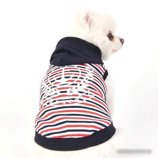 Футболка Puppia Skipper PAUA-TS1812-NY-L (L, синий)