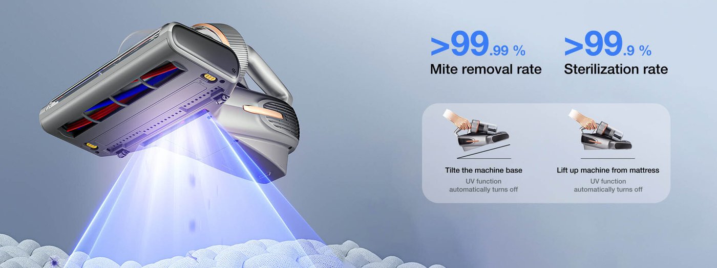 Пылесос для удаления пылевых клещей Jimmy BX7 Pro Max