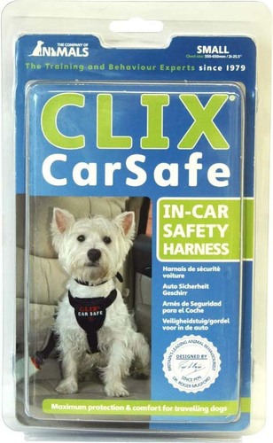 Ремень безопасности для авто Halti Clix CarSafe S 01209 (черный)
