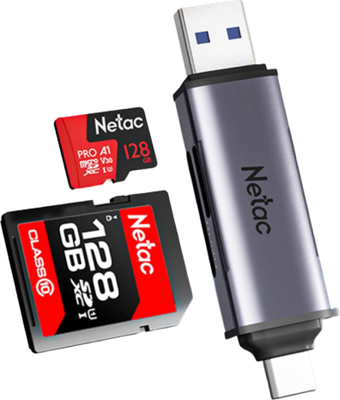 Карт-ридер Netac WK13 NT09WK13-30GR