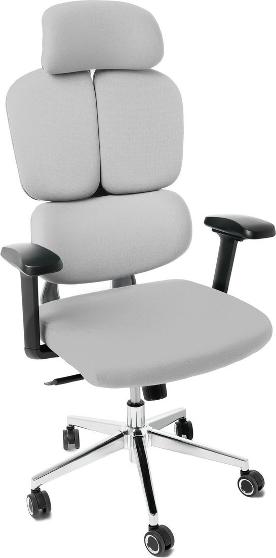 Игровое (геймерское) кресло Jiqiao R6001-ЧС (черный/серый)
