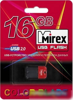 USB Flash Mirex ARTON RED 16GB (13600-FMUART16)